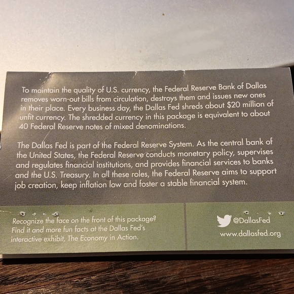 Shredded CASH Money Genuine Currency. Shreds in a glass vial. - Picture 2 of 2